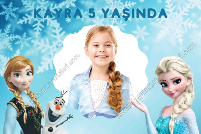 Elsa Doğum Günü Afişi