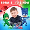 Pijamaskeliler Doğum Günü Afişi