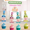 Fotoğraflı Kürdanlık - Gökkuşağı Konsepti