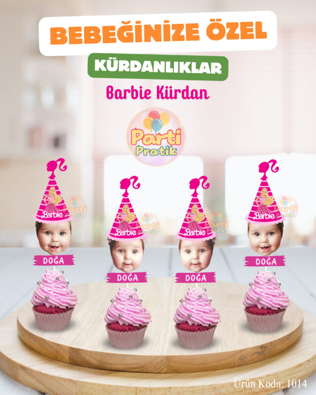 Barbie Fotoğraflı Kürdan