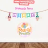 Fotoğraflı-İsimli Banner - Gökkuşağı Konsepti