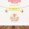 Fotoğraflı-İsimli Banner - Papatya Konsepti
