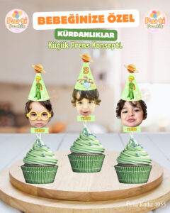 Fotoğraflı Kürdan Süsü - Küçük Prens Konsepti