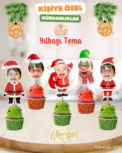 Fotoğraflı Kürdan - Yılbaşı Tema