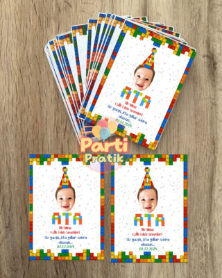 Anı Kartı - Lego Tema