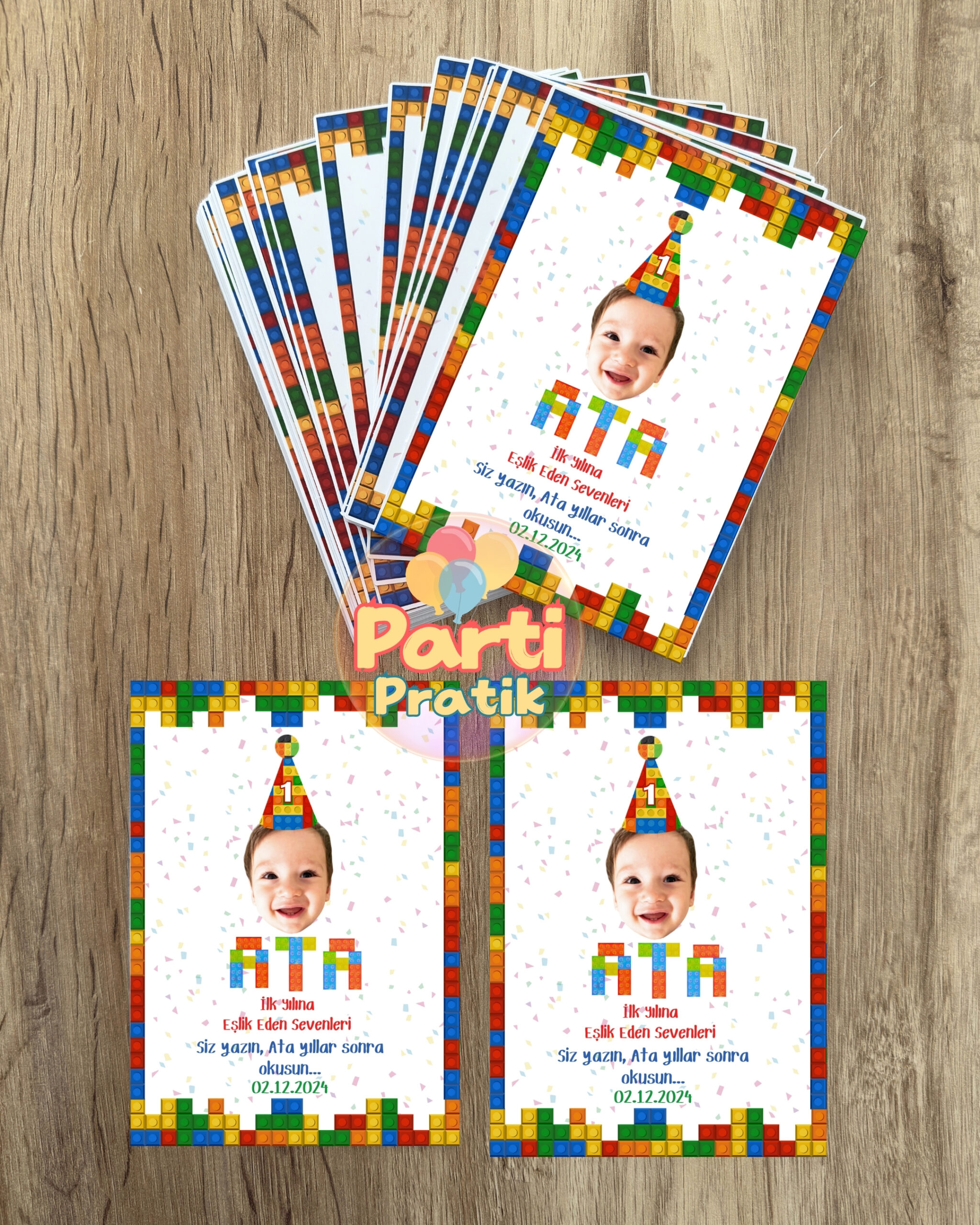 Anı Kartı - Lego Tema