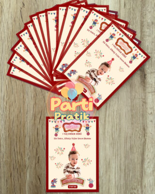 Anı Kartı - Sirk Tema