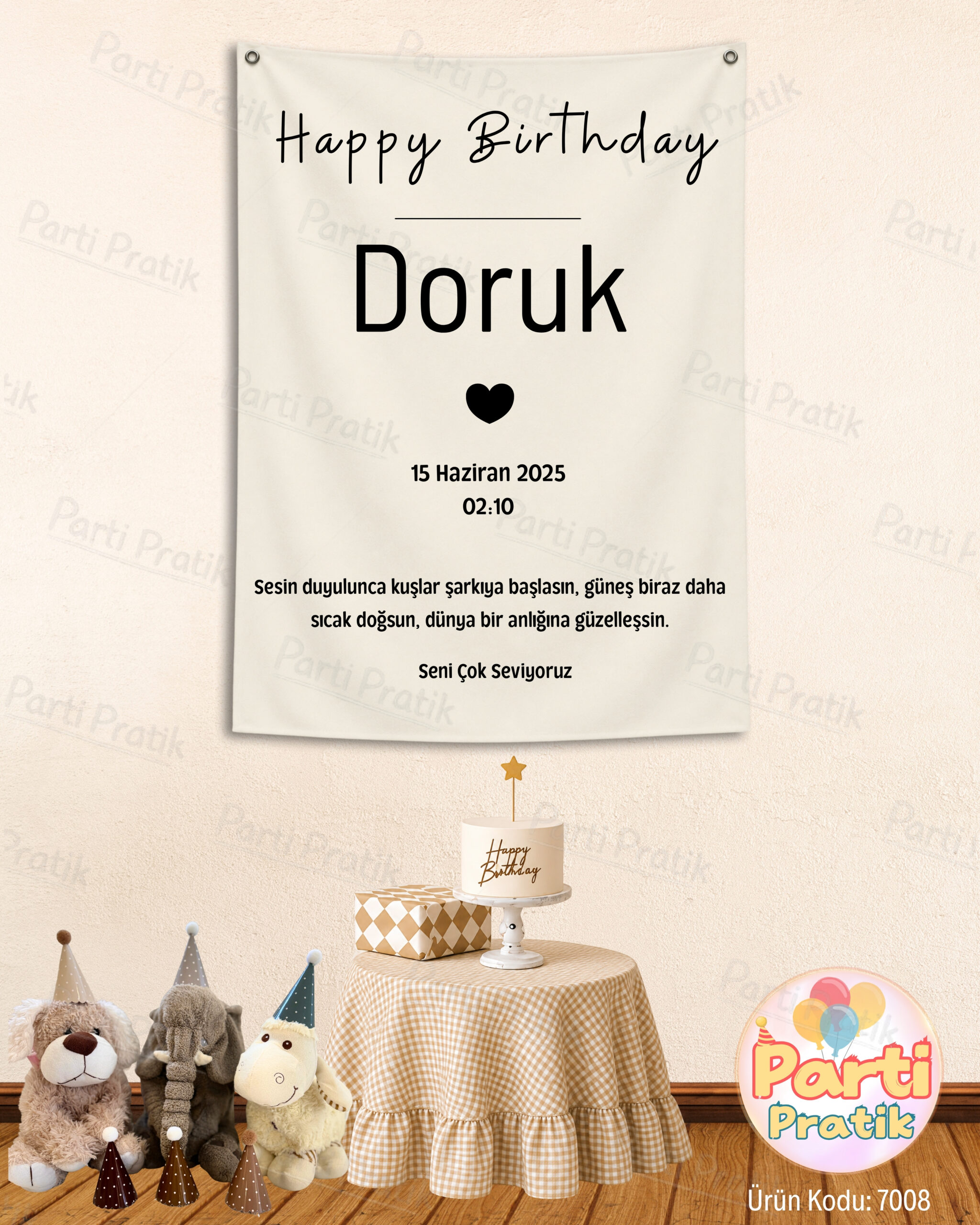 Doğum Günü Afişi