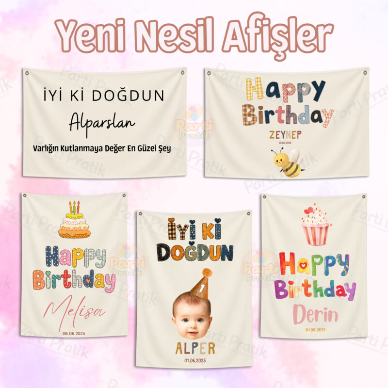 Yeni Nesil Doğum Günü Afişi