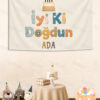 Doğum Günü Duvar Örtüsü