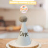 1 Yaş- One Ponponlu Doğum Günü Şapkası