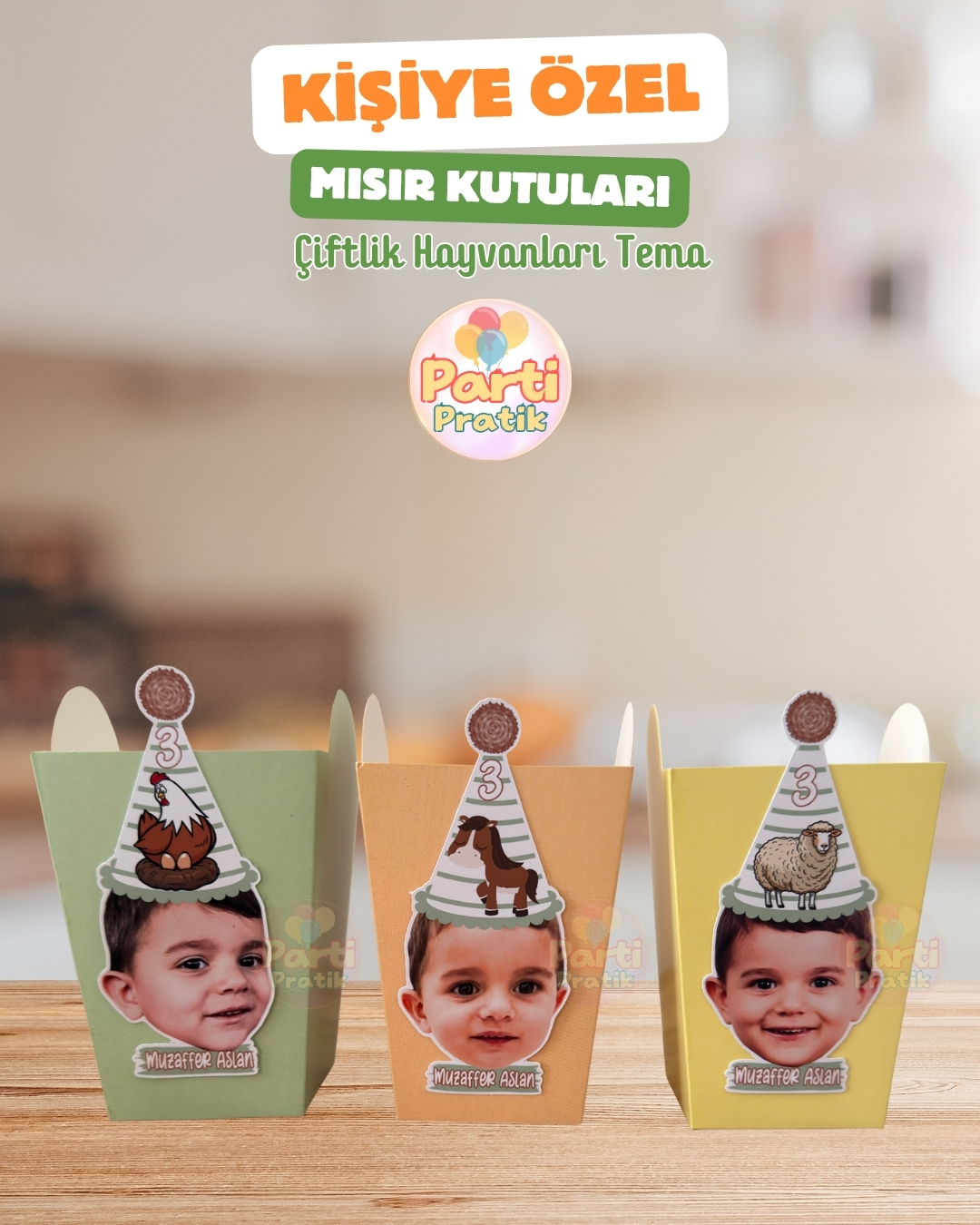 Mısır Kutusu - Çiftlik Hayvanları