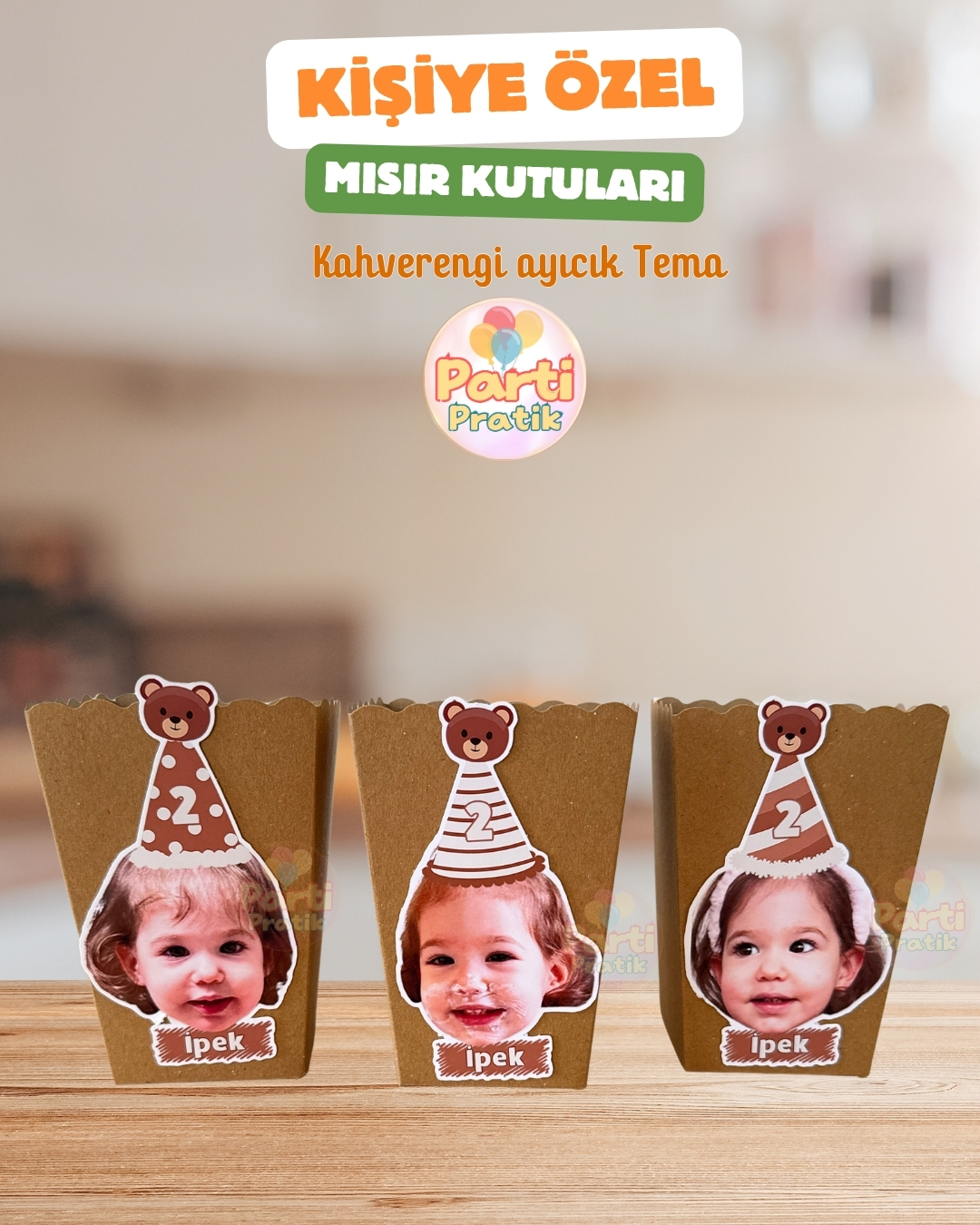 Mısır Kutusu - Kahverengi Ayıcık