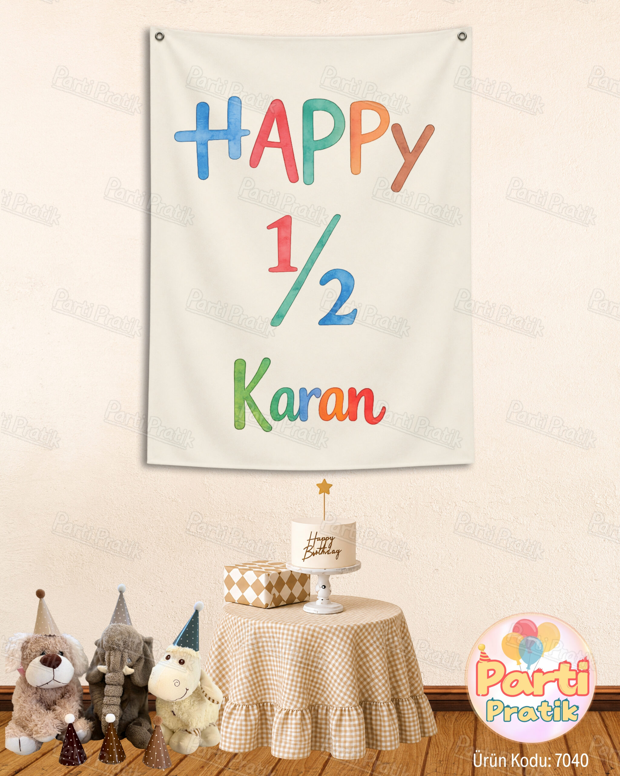 Yarım Yaş Pankartı