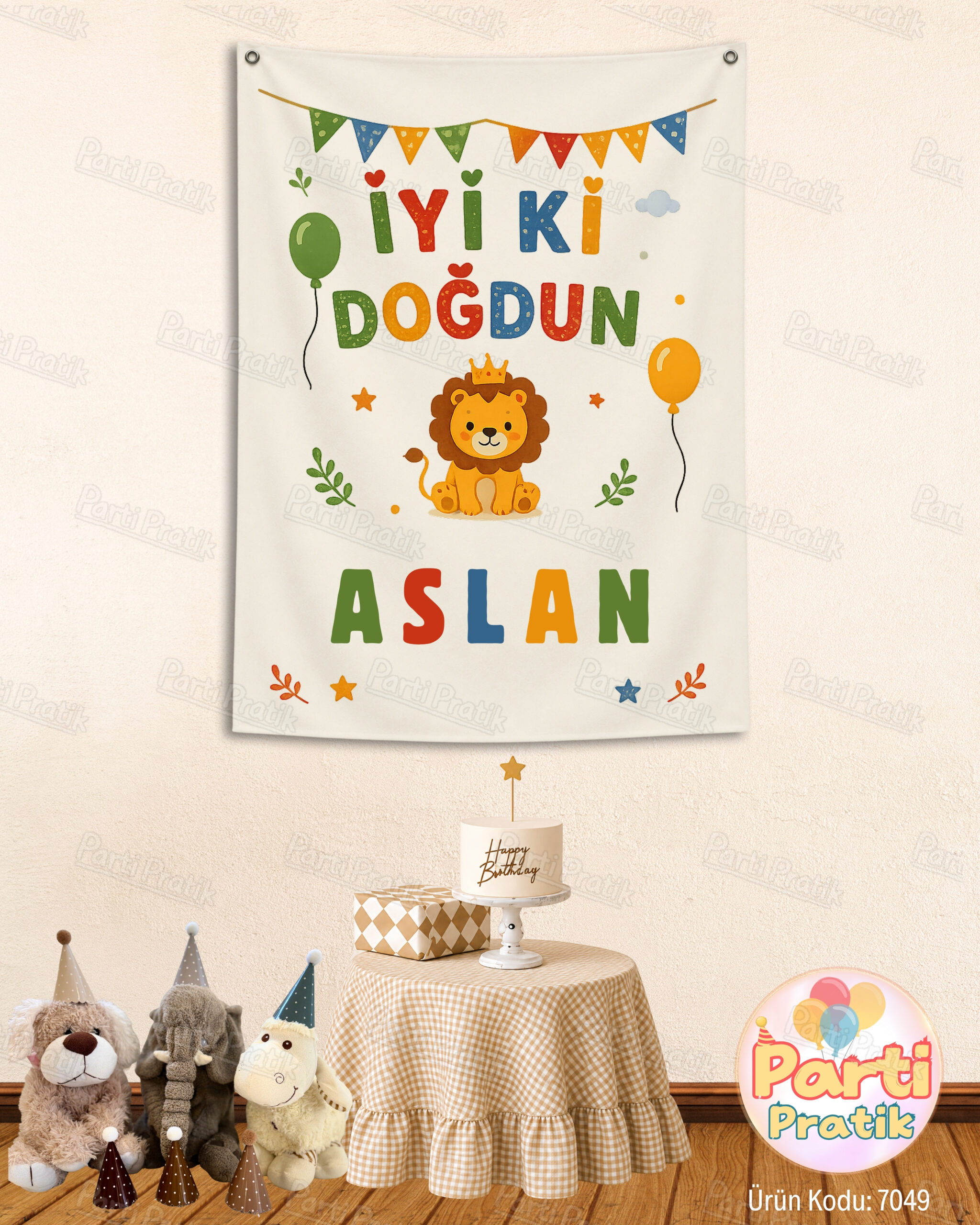 Doğum Günü Pankartı