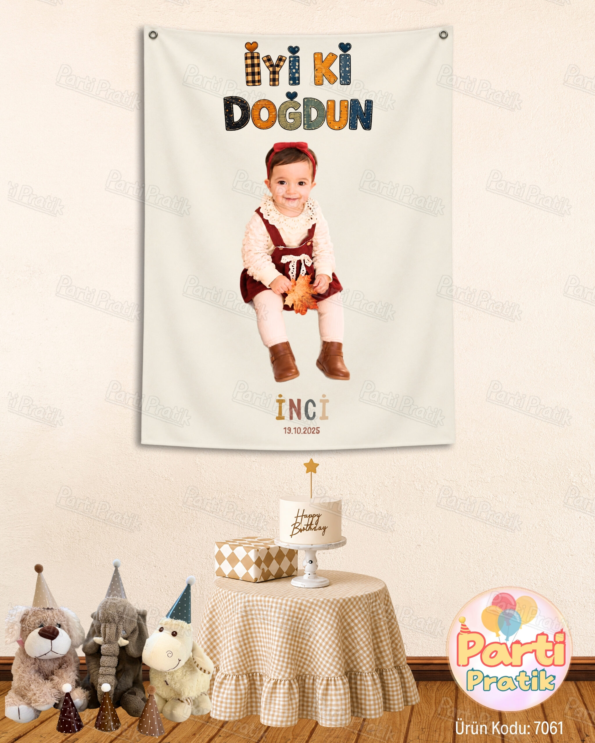 Doğum Günü Pankartı